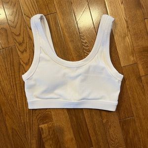 Alo Yoga Wellness Bra in Ivory